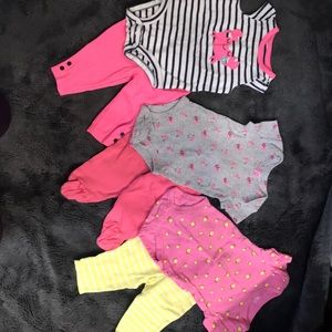 Onsie/pant sets x3